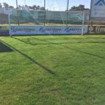 La publicidad en interior de Estadio del C. P. Cacereño se distribuyó por todo el estadio mediante vallas fijas y lonas de exterior serigrafiadas.